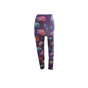 Fabulegs Happy Camper Retro Campers One Size Women's Leggings